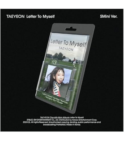 Amazon.co.jp: テヨン TAEYEON Letter To Myself [To Ver.] 6th